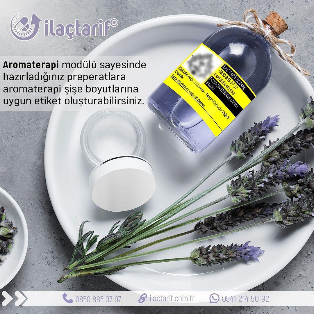 ilaçtarif® Aromaterapi Etiketi